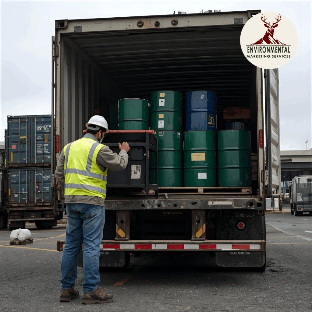 Safe Handling and Pickup of Chemical Waste